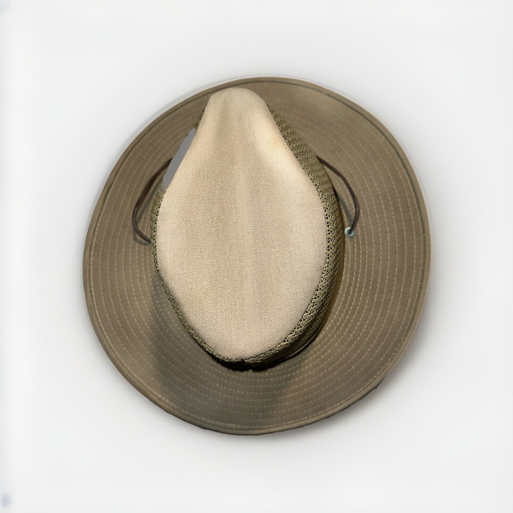 Henschel Hat Co USA Aussie Breezer Hat Men's Size Small Mesh Crown Olive Khaki - Picture 7 of 11